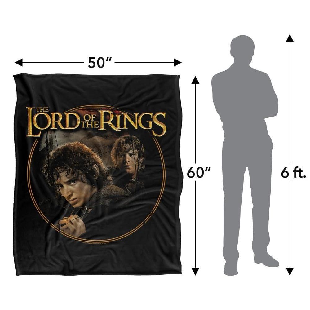The Lord Of The Rings Sam Frodo Band Soft Touch Blanket