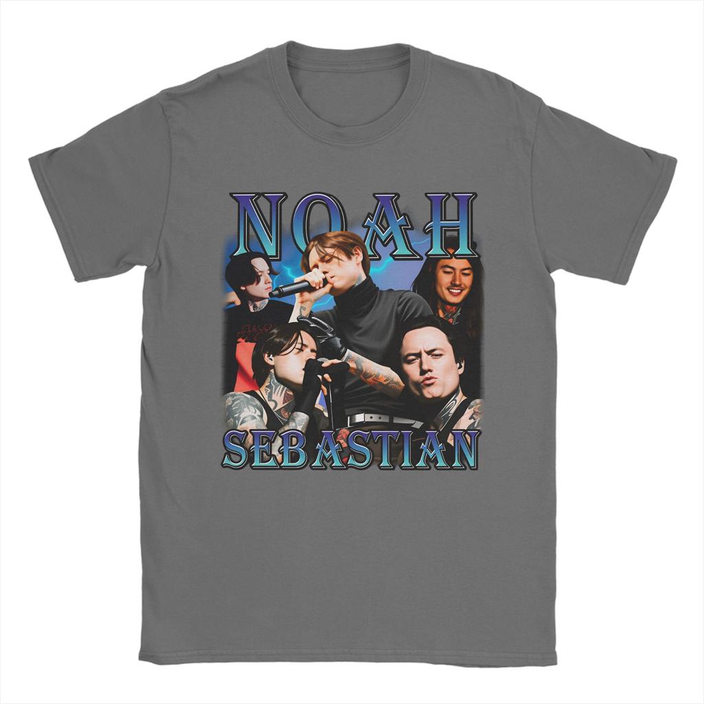 Casual T Shirt Summer Noah Sebastian Hip Hop T Shirts Cotton Tee Shirt for Couple Y2K Basic Pattern Short Sleeve Tees