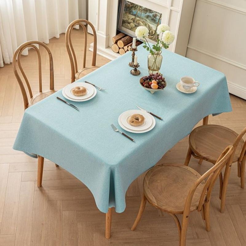 Creative tablecloth, home dining table, dustproof, festive restaurant atmosphere, decorative tablecloth