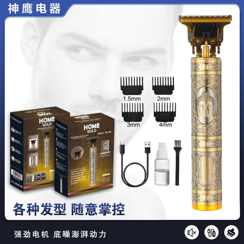 

Парикмахерская Специальный Электрический Push Cut Oil Head Push Edge Электрический Fader Бытовой Перезаряжаемый Бесшумный Цифровой Дисплей WS-T99