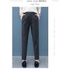 2024 Herbst und Winter Neue Wollhose Hohe Taille Bleistifthose Lose Hose Lässige Harlanhose Damenmode Elegante Einfache Taschen Kleidung 1896