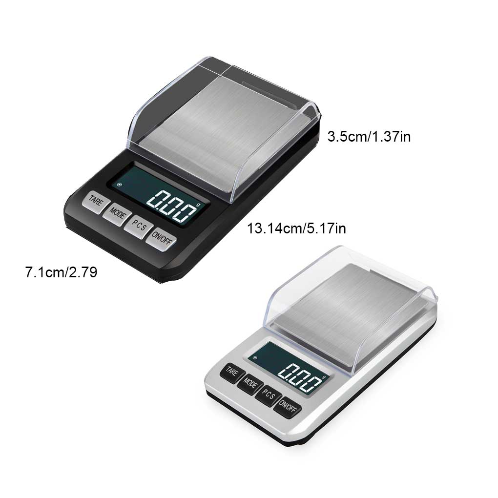 200g/0.01g High Precision Digital Scale Electronic Backlight Pocket Kitchen Scales Jewelry Accurate Tare Weighing Gram