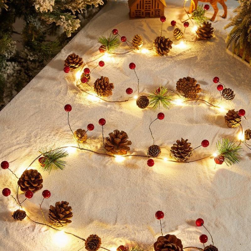 LED Flashing Fairy Lights for Christmas Tree and Shop Window Decorations