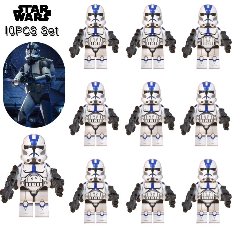 Star Wars Mandalorian Clone Stormtrooper Kriegsbausteine ​​Spielzeug für Kinder