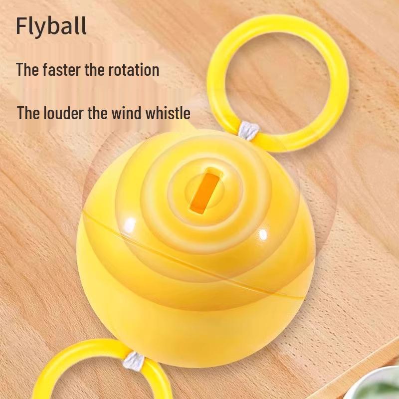Children's Glowing Rotating Whistle Ball: Creative Decompression Toy for Boys and Girls