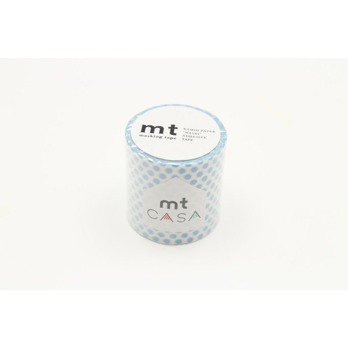 Masking Tape - Masking Tape MT Casa Pois 5 cm bleu glacier - dot ice