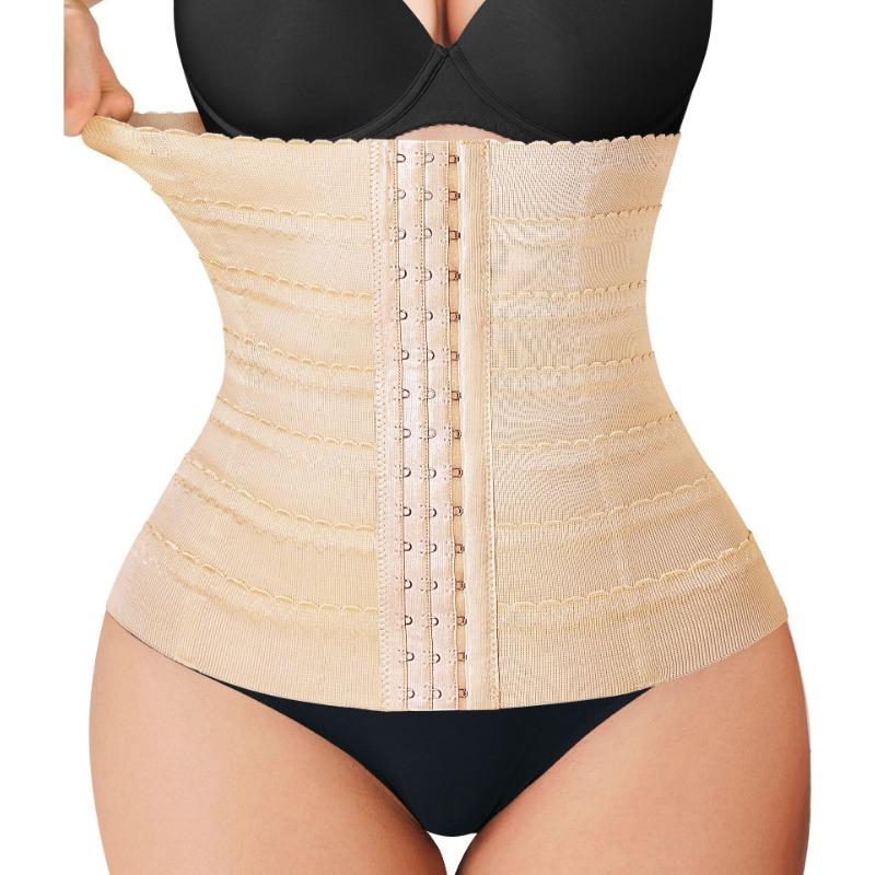 Verstellbarer Taillentrainer Cincher Schlankmachender Bauchformer Gürtel Für Fitness Yoga Sport XXXL weiß