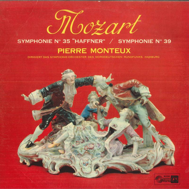 

LP Record PIERRE MONTEUX NDR SINFONIEORCHEST Mozart Symphony No 35 Haffner Symp SMS2359 Concert Hall Europe Classical Used