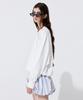 Bundercammer Embroidery Balloon Banding Skirt_Navy