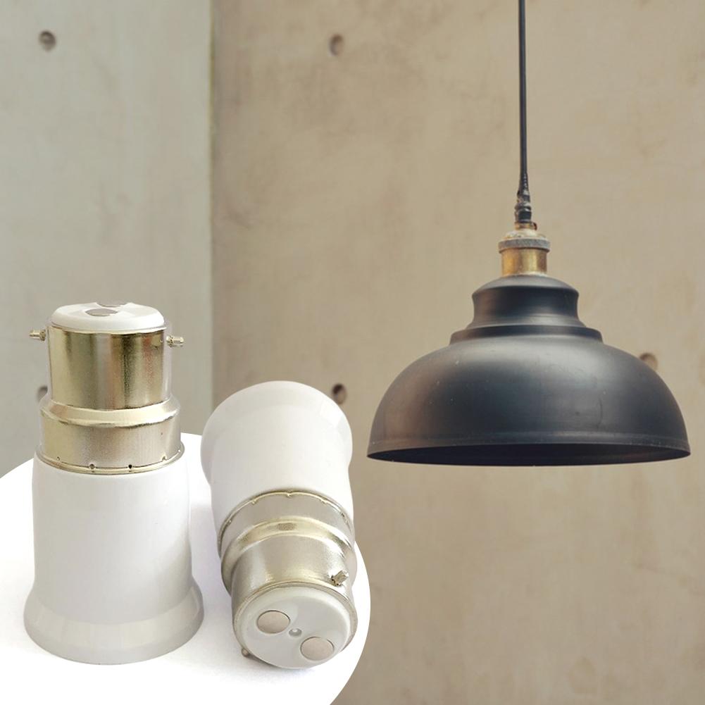 1/4/10pcs Welding-Free B22 To E27 Light Socket Adapter Bulbs Holders Lamp Sockets Converter Extended Lamp Bulb Conversion Holder