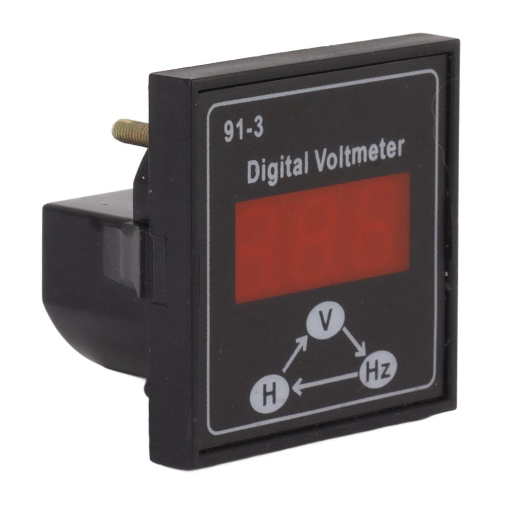 91 3 Digital Voltmeter for Gasoline Diesel Generator Set Accessories 220V 380V Single Phase 3 Phase Voltage Meter