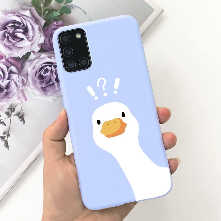 For Samsung Galaxy A51 A71 Case A515F A715F Cute Fashion Cartoon Painted Phone Case For Samsung A51 A 31 41 71 Soft Cover Bumper
