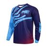 Herren Atmungsaktives Enduro MTB Motocross Mountainbike Trikot Radsport Oberteil Offroad Fahren Schnelltrocknend Sportbekleidung Radsport Oberteil