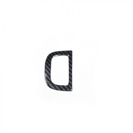 Back Door Tailgate Switch Cover Trim Fit For Cadillac CT6 2016- Carbon Fiber
