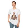 Bowling Pin Funny Sarcastic Retro Cartoon Unisex Softstyle T-Shirt