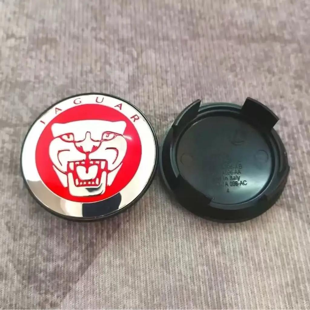 new 4Pcs Car Emblem Wheel Center Hub Cap Accessories Jaguar X S F XF XE XJ XK XEL XFL XJL XJ6 XJS XKR XFR F-Type F-Pace E-Pace