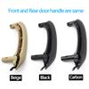 LHD RHD Interior Door Armrest Pull Handle Genuine Leather Cover Full Set Assembly For BMW X3 X4 F25 F26 2010-2016