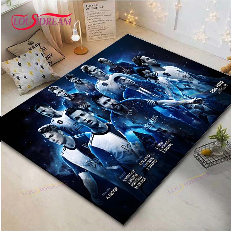 Cristiano Ronaldo--Messi-Neymar Print Tapijten Woonkamer Antislip Vloerkleed Kinderkamer Matten Speelmat Groot Tapijt Decor