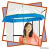 Super Mario Underwater Blue 60cm Character Nintendo Wpc. [Vinyl Umbrella] Bros. Dots, Ribs, Large, Men's/Women's, Game, Collaboration, Cute,