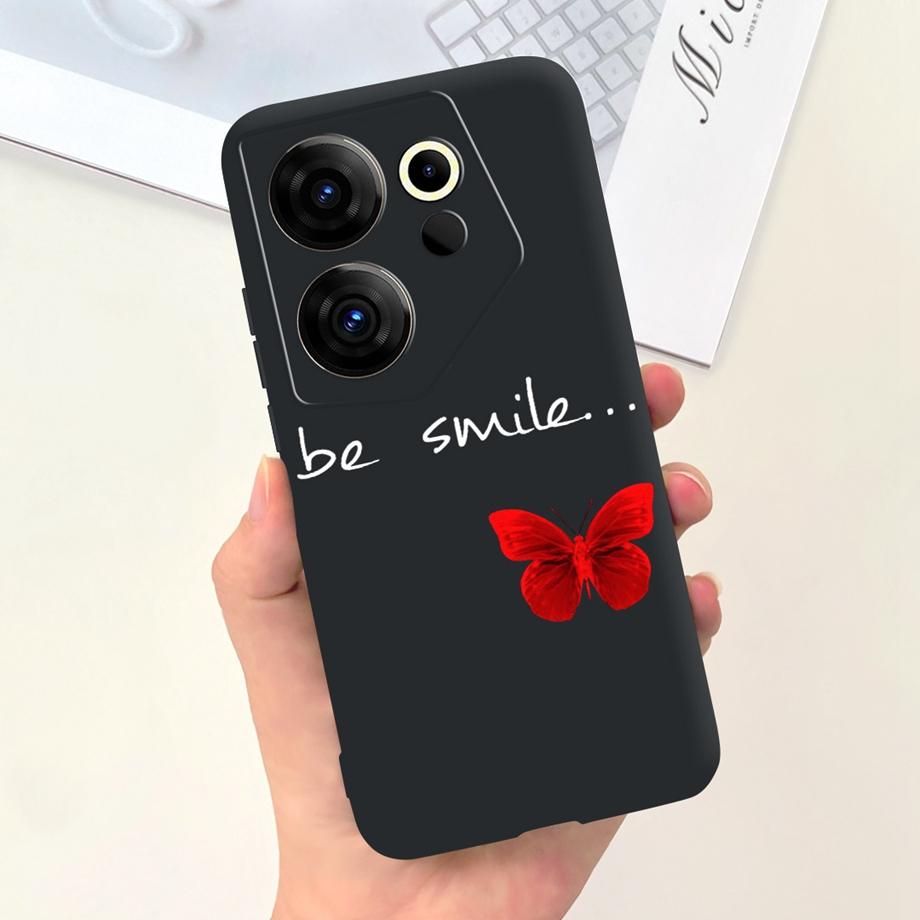 Phone Cover For Tecno Camon 20 Pro 4G 5G Case Soft Silicone Love Heart Jelly Capa For Tecno Camon 20 Premier 20Pro Camon20 Funda