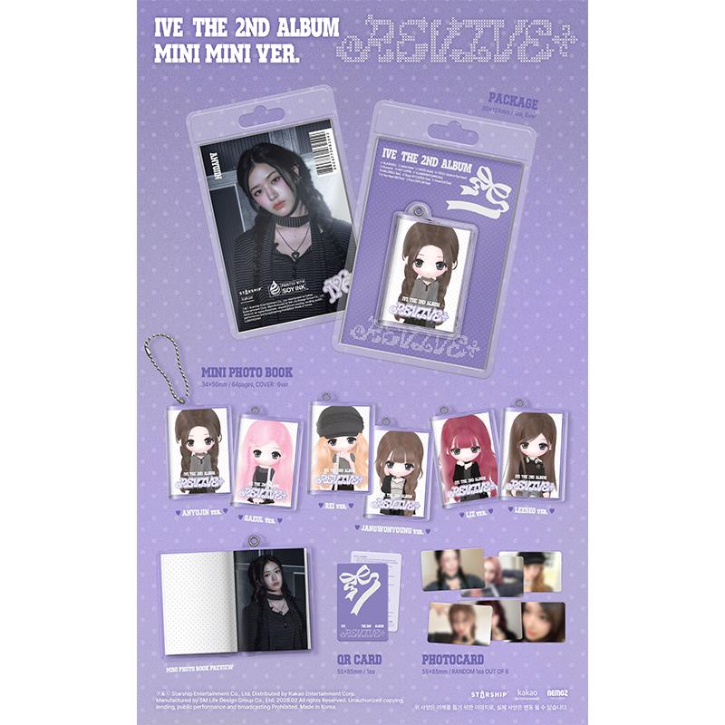 [Pre-order] IVE - THE 2ND ALBUM [REVIVE] MINI MINI Ver. (Limited Edition)
