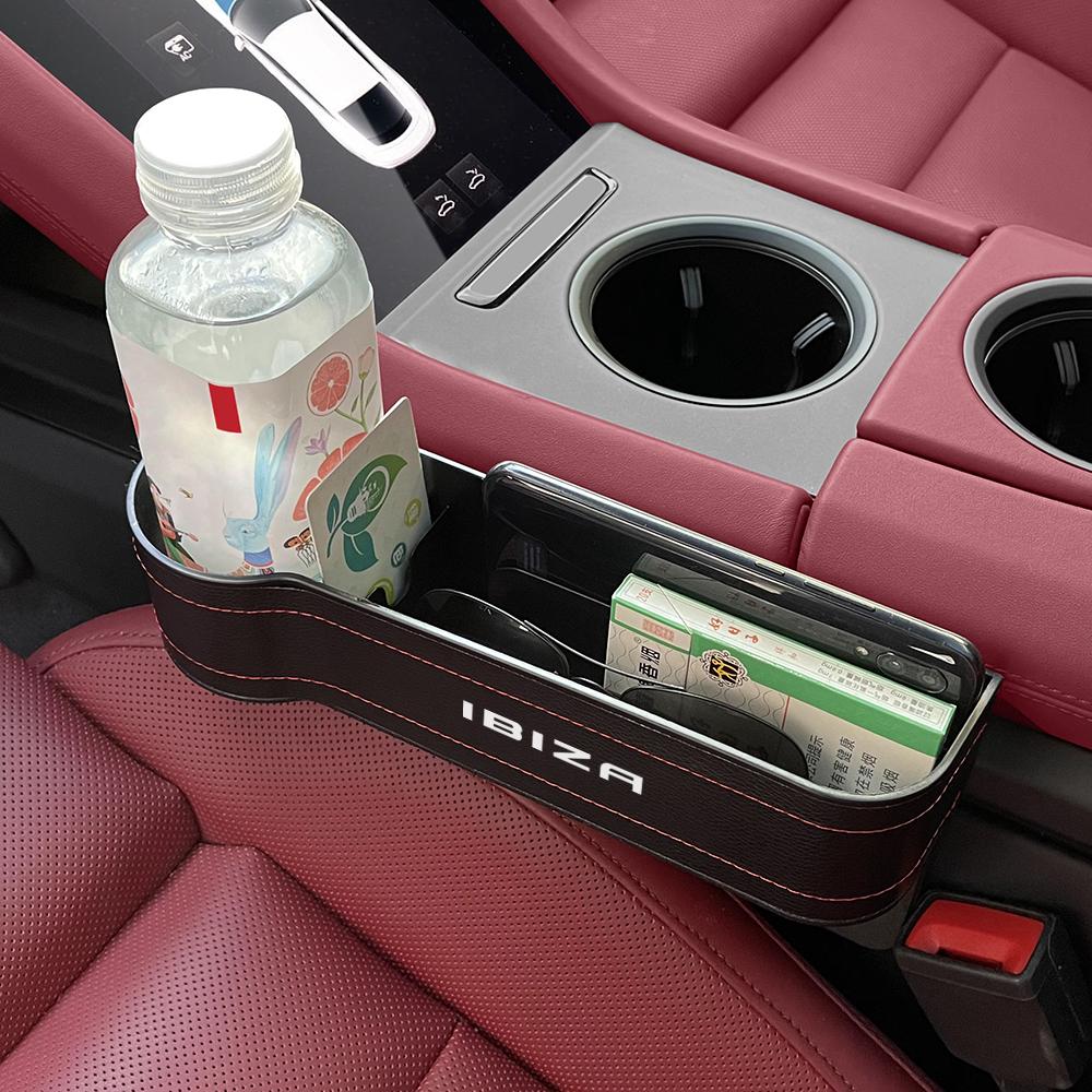 Npcr5 Car Seat Slit Storage Box Auto Accessories For Seat Leon Ibiza Ateca Arona Cordoba Toledo Altea Alhambra Arosa Exeo Mii Tarraco