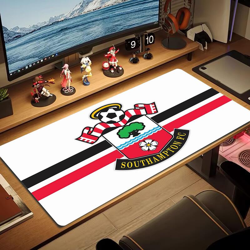 Southampton FC Print Cushion Non-slip Laptop Tablet Big Mousepad XXL Mat Mini PC Playmat With Lock Edge