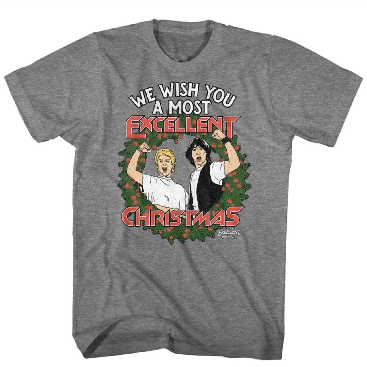 Bill and Ted Excellent Christmas T-Shirt S-5XL Q14311 L