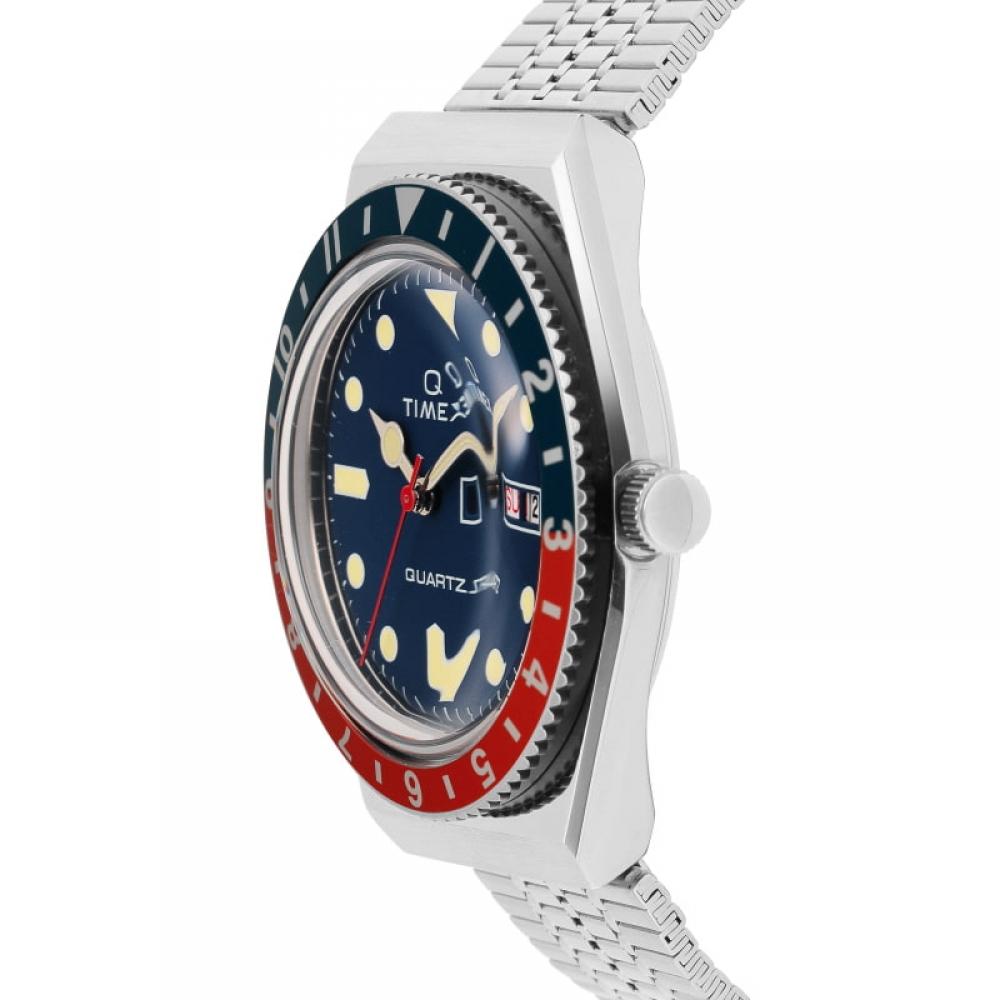 Timex Tw2t80700 Qtimax PepSi Reprint Retro Men S Metal Watch