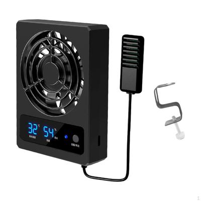 Reptile Ventilation Hygrometer with Humidity Control & High Noiseless Fan for Snake Bearded Dragon