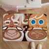 Game-Cookie RunS Floor Mat Soft Non-Slip Bath Mat, Bedside Carpet, Absorbent Doormat for Home