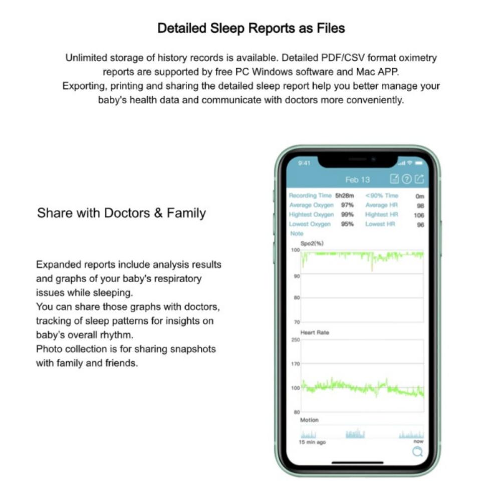 Home blood oxygen monitor for infants and young children