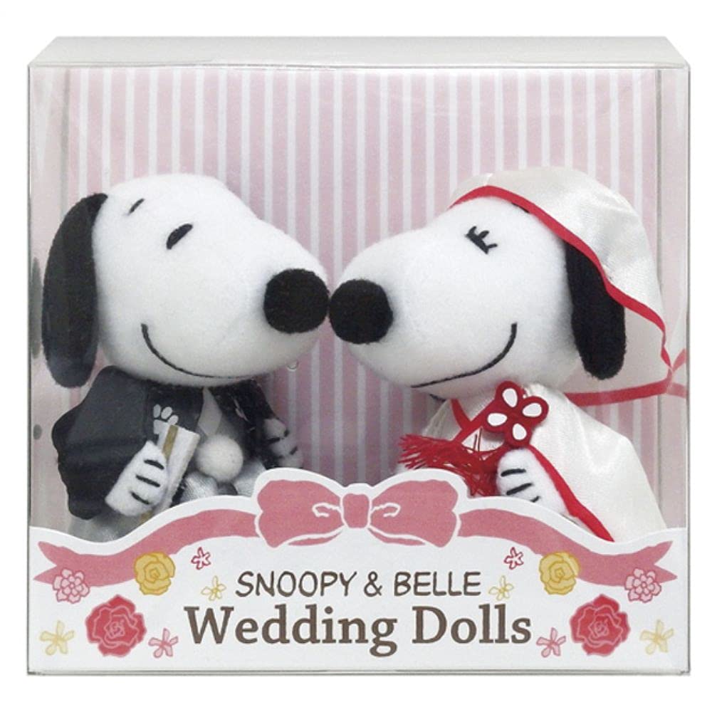 Yoshitoku Snoopy Wedding Mini Mascot Japanese Style 182560