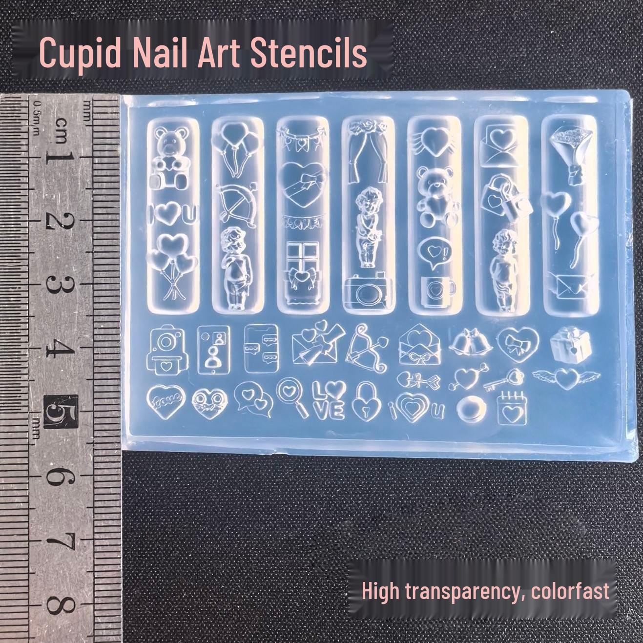 

Cupid Silicone Mold: 3D Creative DIY Nail Art Tool & Decoration