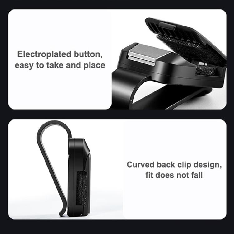 Auto Interior Sunglasses Hanger Anti slip Eyewear Mount Sunglasses Storage Solution Provide Reliable Grip & Organization