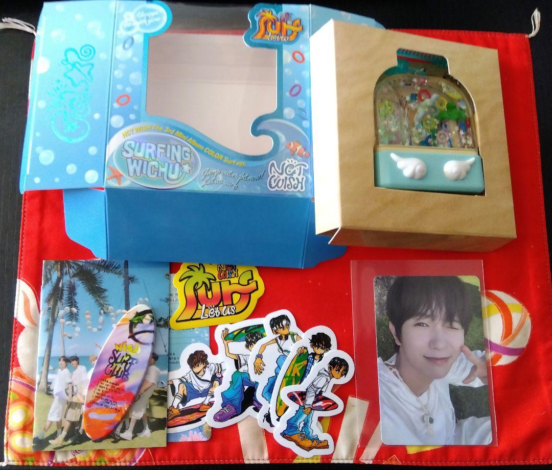 

[USED] Opened NCT WISH Ryo color (surf) ver.