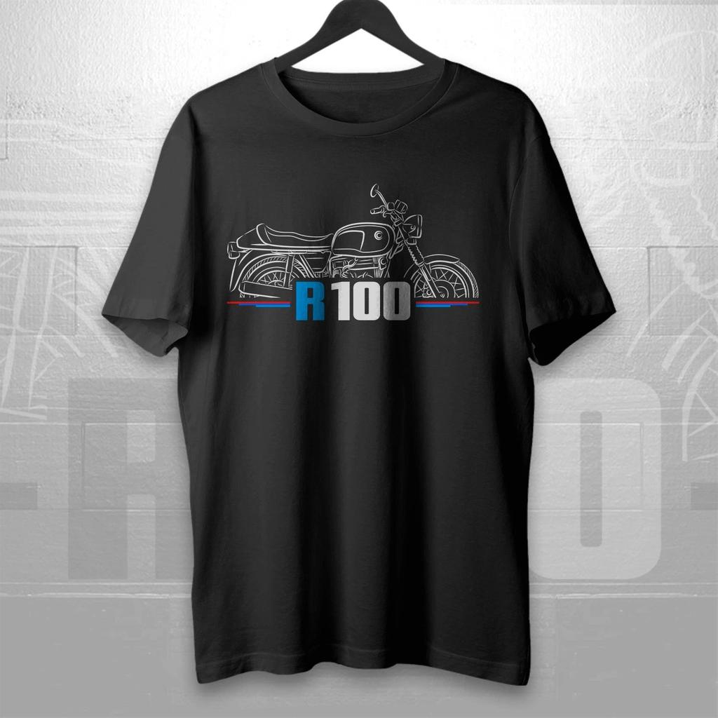 Para fans de BMW R100 1980-1984 - Camiseta/Manga Larga de Motocicleta