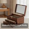 Four-Layer Jewelry Box with Drawers Elegant for Vanity, Bedroom