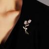 Elegant Tulip Design Women's High-End Fashion Brooch Pin