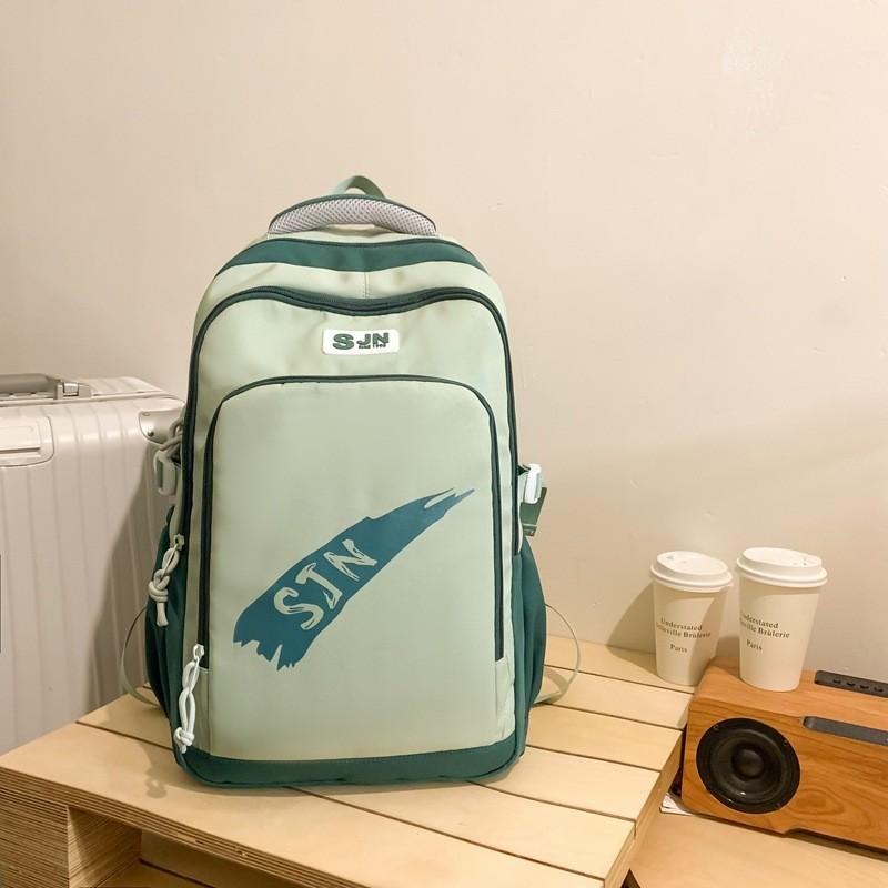 Schoolbag Minimalist Style Large Capacity Computer Bag Outdoor Backpack Travel