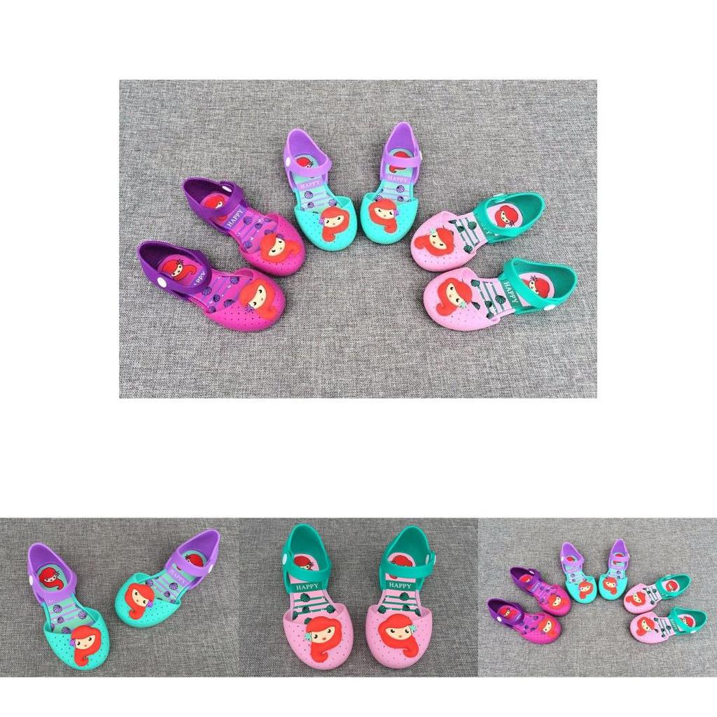 Neue Mini Melissa Meerjungfrauen-Sandalen für Mädchen, Prinzessinnen-Babyschuhe, in US-Größe 813