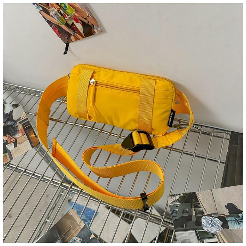 New trendy mini handbag men's and women's casual messenger small bag personalized mobile phone bag sports small hanging bag