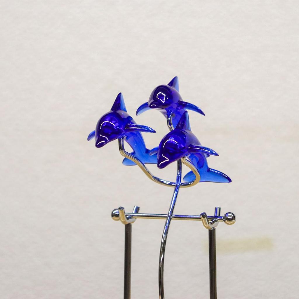 Castle Enterprises Mobile Dolphin Family Balanced Display Set of 12 Object, [Japanese Souvenir, Festival/Event/Children's Party/Street Stall/Fair]