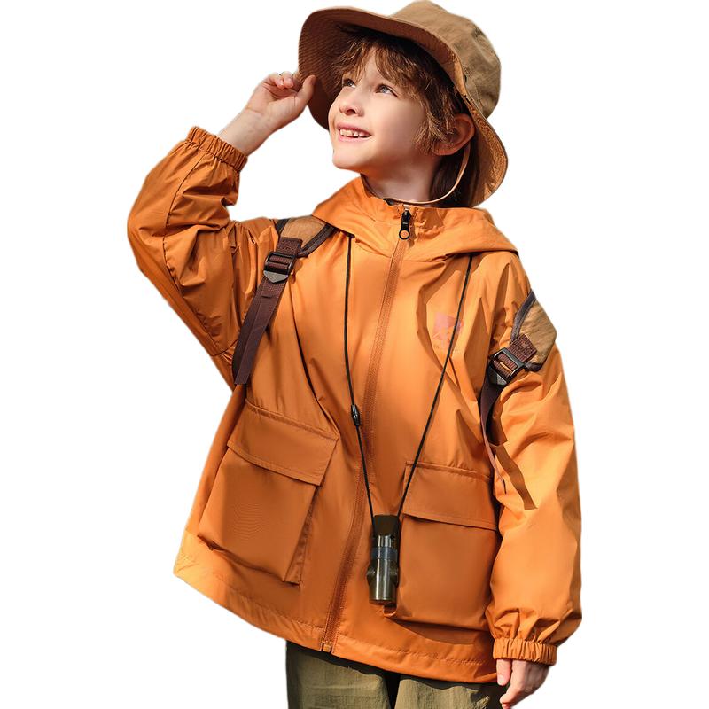 ASK JUNIOR Детская всесезонная уличная куртка с капюшоном S