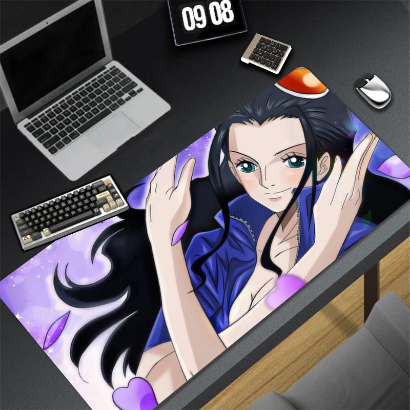Desk Mat Carpet Desk Accessories Laptop Gamer Mausepad One Piece Mouse Pad Mousepad Office Tables Mouse Mats Anime Keyboard Pad