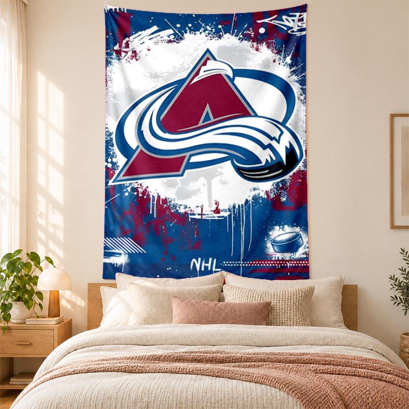 Colorado Avalanche Tapestry highquality for decorating living room bedroom dorm walls ideal as bedroom wallart orholiday gift