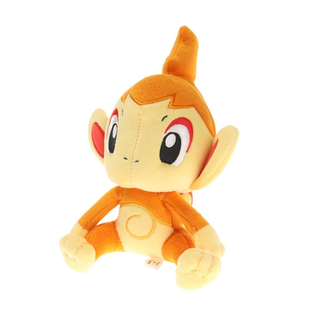 ALL STAR COLLECTION Chimchar Plush 20cm Tall Pokémon (S) Toy,