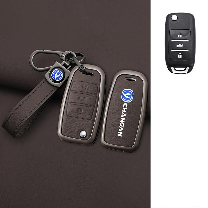 

Alloy Car Key Case Cover For Changan Cs15 Eado Raeton Cs35 Plus Cs55 Cs75 J35 Hunter F70 Cs95 Cs85 Cs1 Cv1 Alsvin V3 V5 V7 Auto