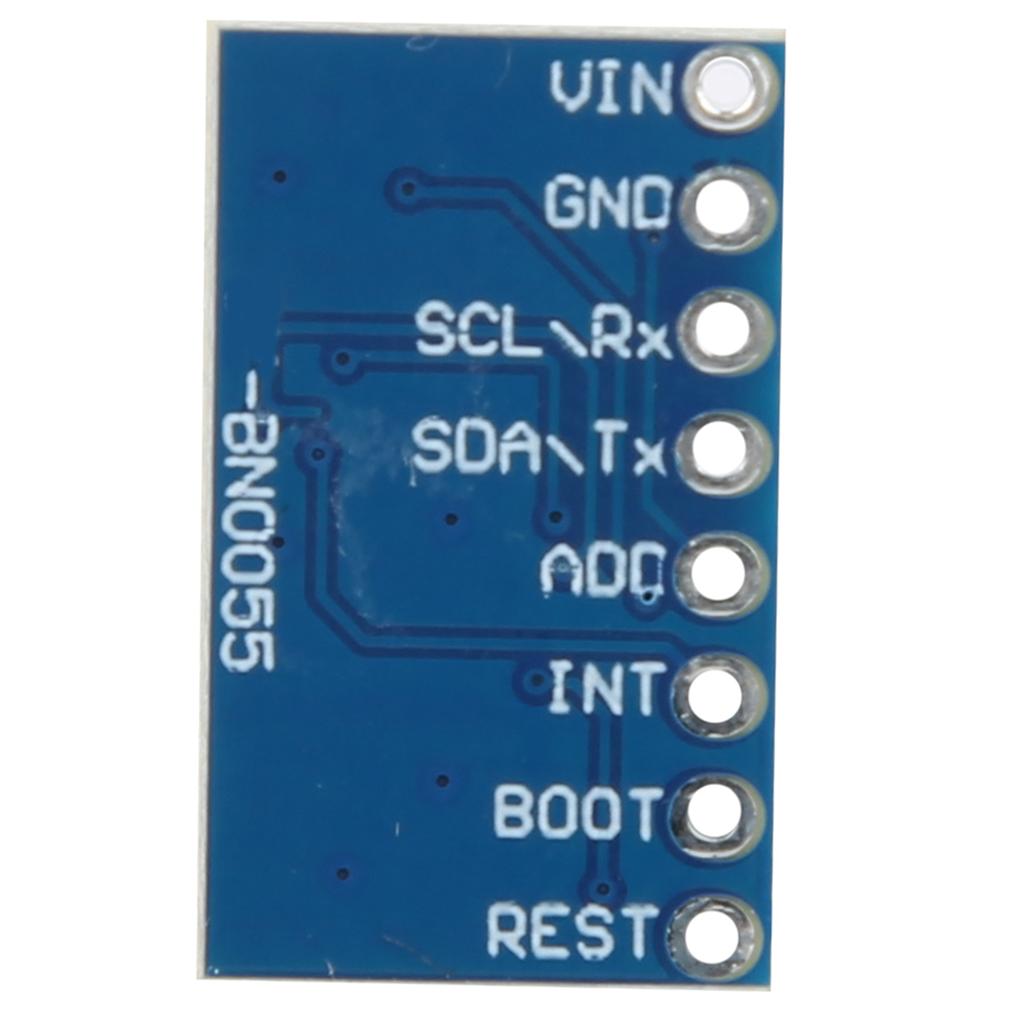 Sensor Module for BNO‑055, MCU Resources Acceleration Sensor Module 9‑ Sensor for BNO‑055 Chip Standard IICserial Communication Protocol