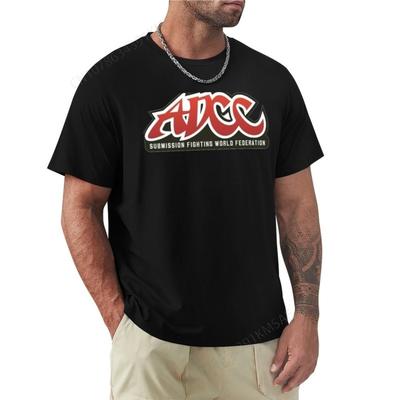 ADCC Submission Fighting World Federation Essential T-Shirt Graphics T Shirt Black T Shirts Big and Tall T Shirts for Men
